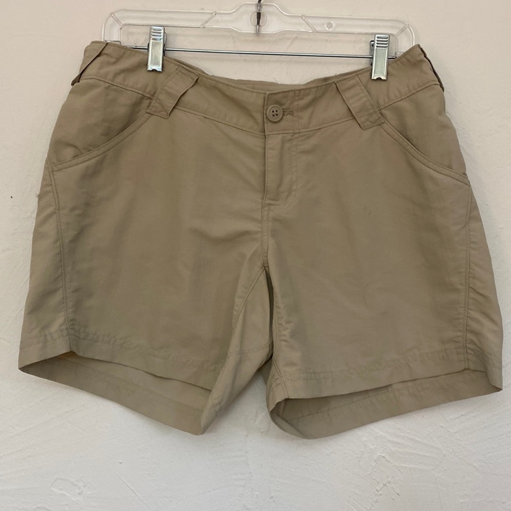 Columbia Performance Fishing Gear Tan Nylon Shorts Size M
